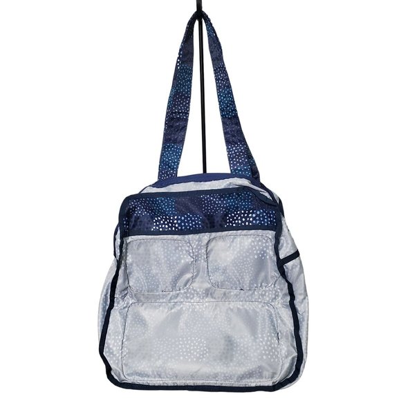 Lug Tote Bag Confetti Puddle Jumper Overnight Gym Packable Shoulder Carry On - Picture 8 of 12